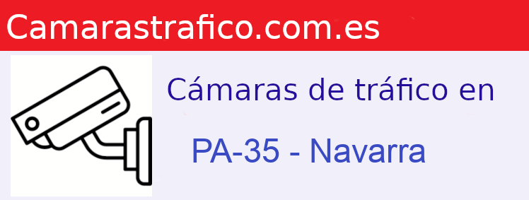 Cámaras dgt en la PA-35 en la provincia de Navarra